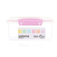 حافظة طعام مستطيل 1 لتر Pastels - سيستيما 